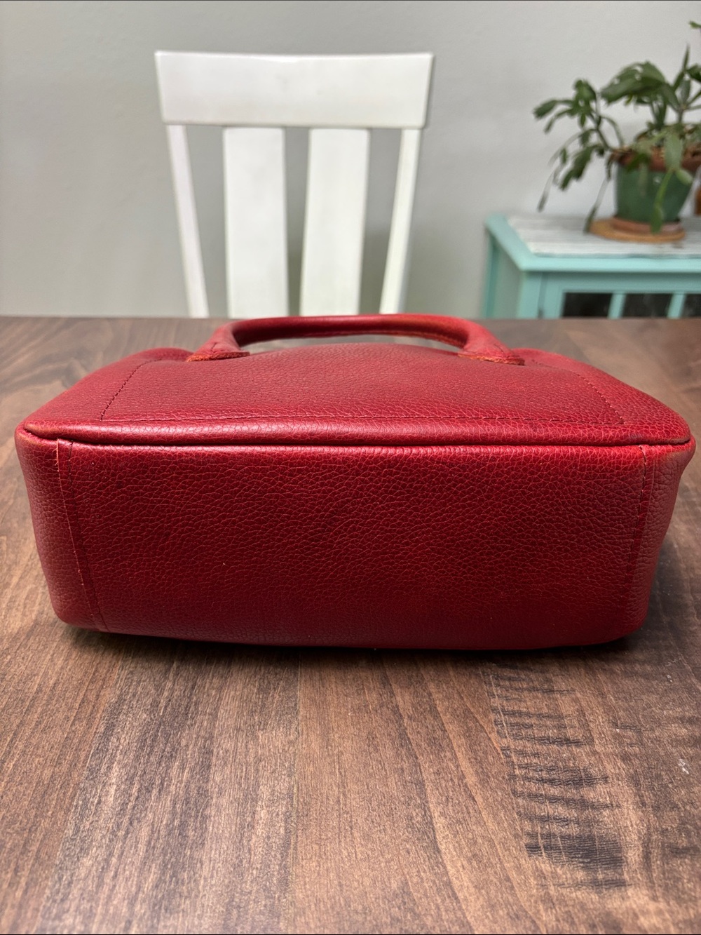 Portland Leather Grace bag. Large Chili red. New never carried. - Picture 3 of 4